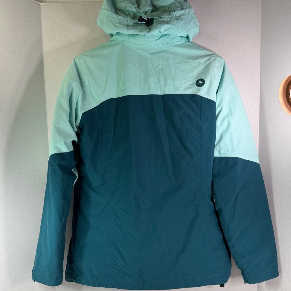 Marmot Featherless Winter 3-in-1Jacket Teal Shell Navy Puffer Womens sz Small - Picture 3 of 16